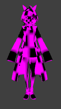 图片是来自咖啡厅的一个玩家模型,只不过这边把那个贴图文件改了个名字(让它无法正常读取) Models Materials Missing